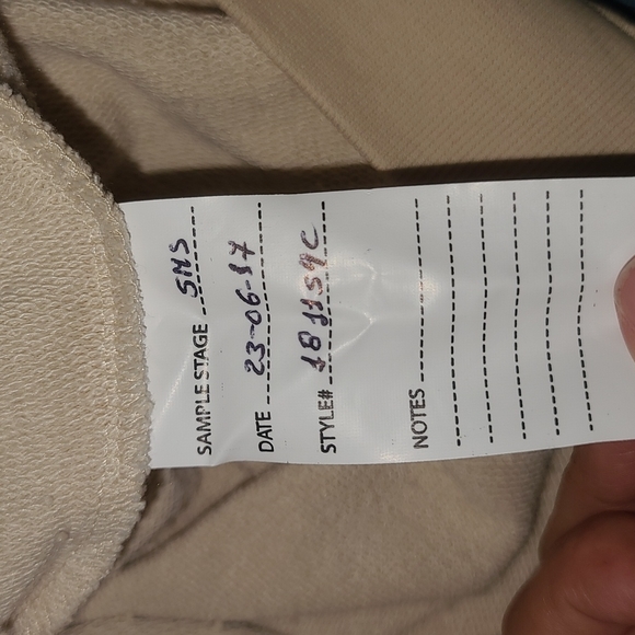 Spell Sample Stargazer Sloppy Joe New w/ tag Sweater cream S designs OOAK - Picture 8 of 10